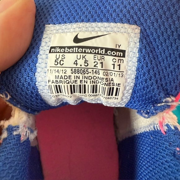 Nike Air Jordan Toddler Shoes Sz C5 Lace Up & Strap High Tops EUC - Picture 7 of 7